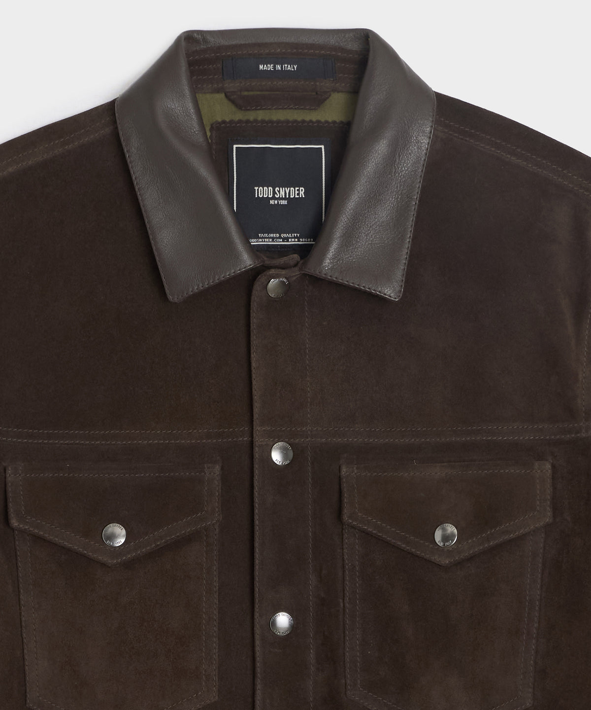 Italian Suede Dylan Jacket