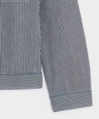 Hickory Stripe Denim Jacket