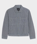 Hickory Stripe Denim Jacket