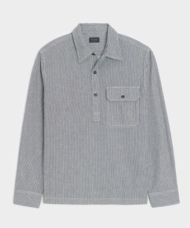 Hickory Stripe Mariner Shirt