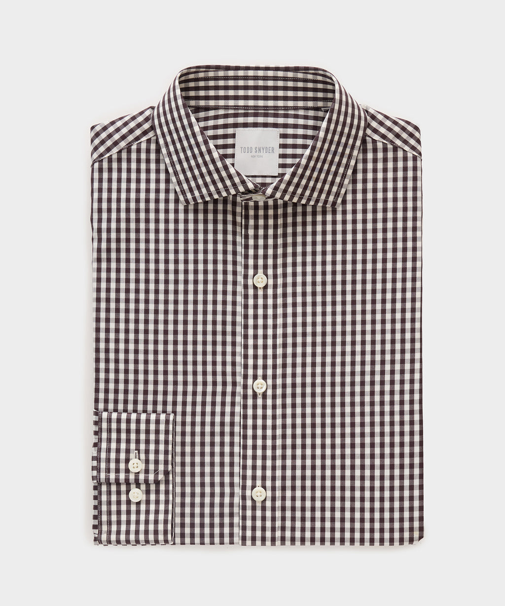 Cotton Spread Collar Dress Shirt