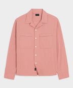 Embroidered Camp Collar Shirt