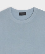 Silk-Cashmere Crewneck Sweater
