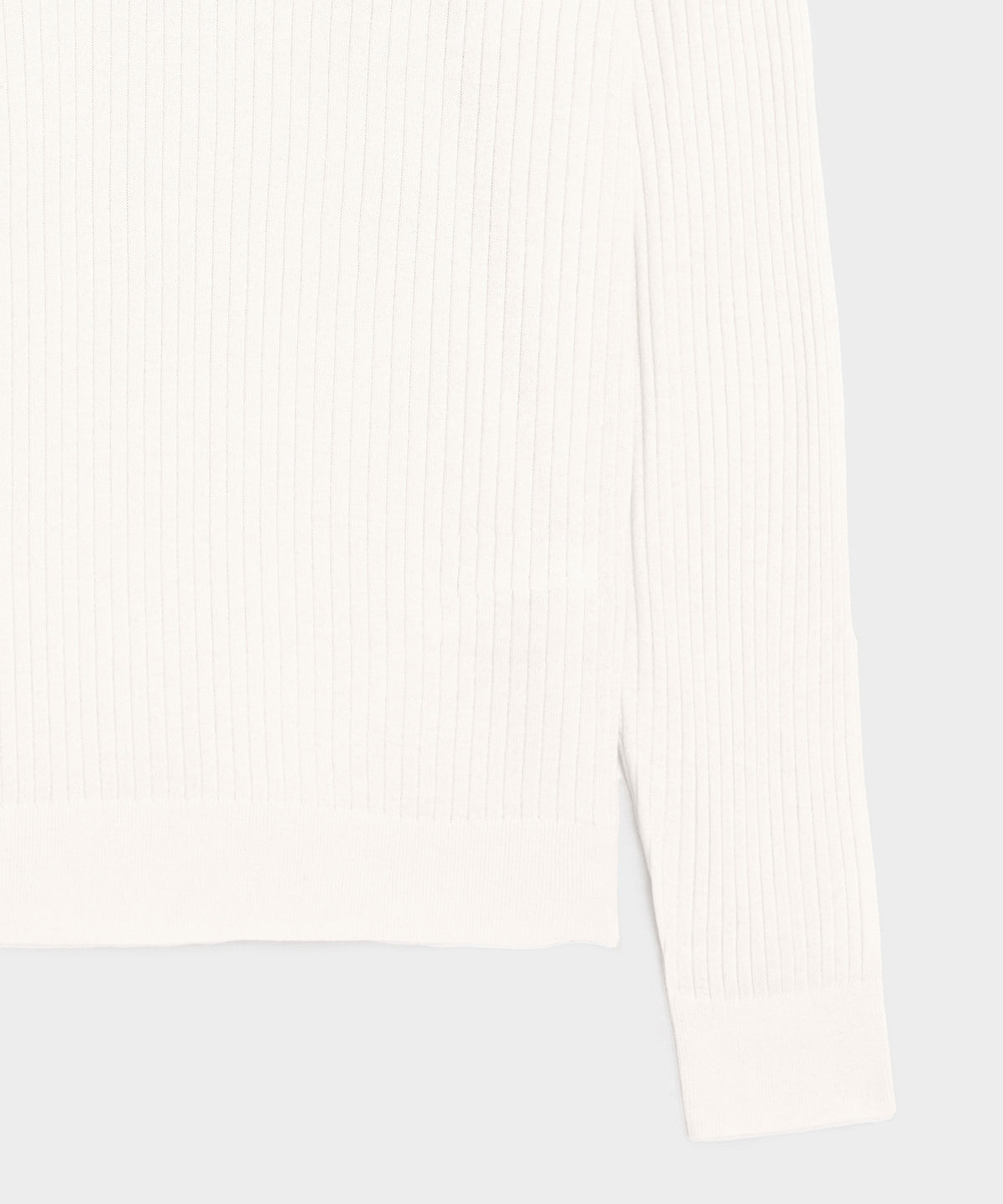 Silk-Cashmere Ribbed Montauk Sweater Polo