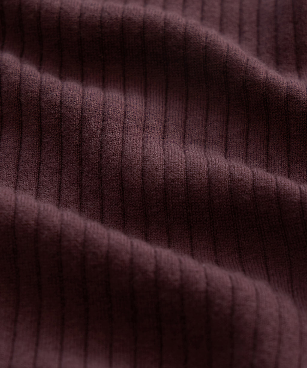 Silk-Cashmere Ribbed Montauk Sweater Polo