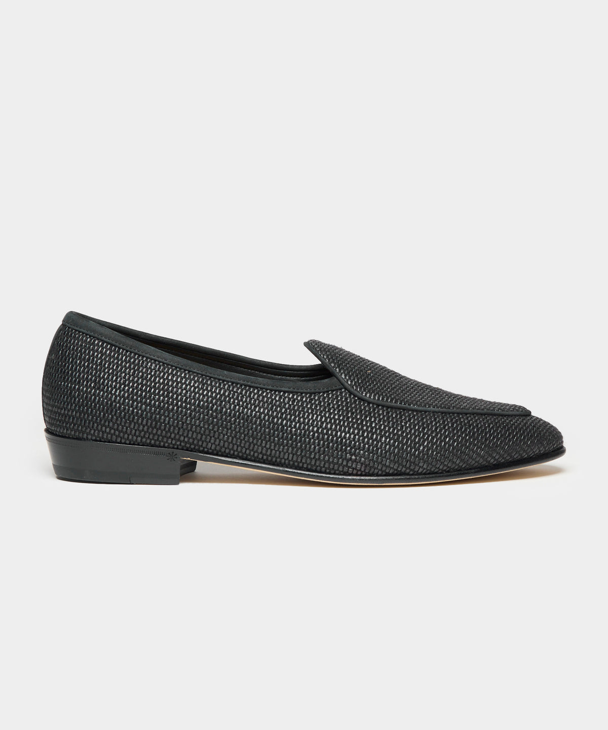 Todd Snyder x Baudoin & Lange Raffia Sagan Loafer
