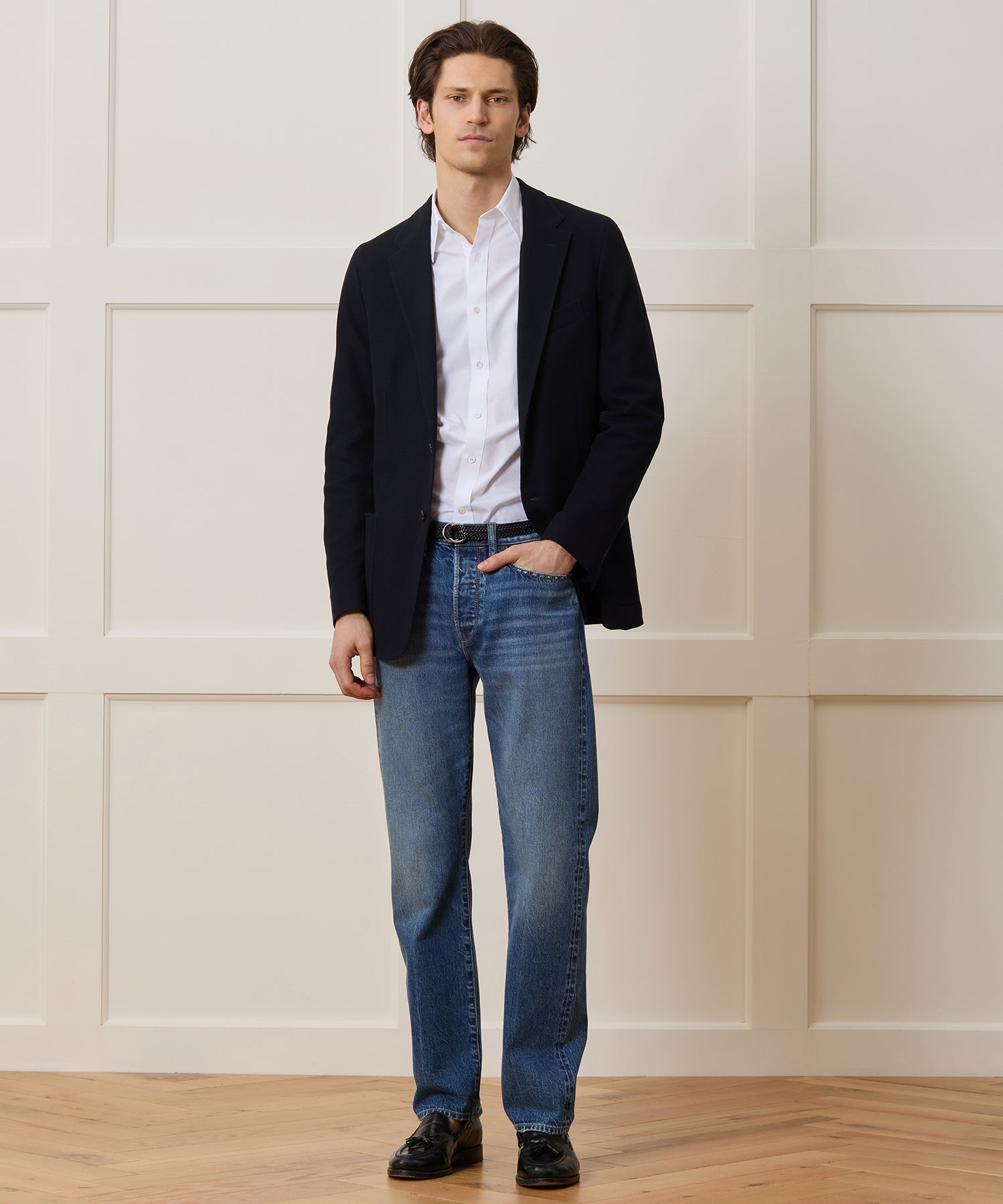 Navy Knit Sport Coat | Todd Snyder