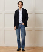 Cotton Poplin Long Point Collar Dress Shirt