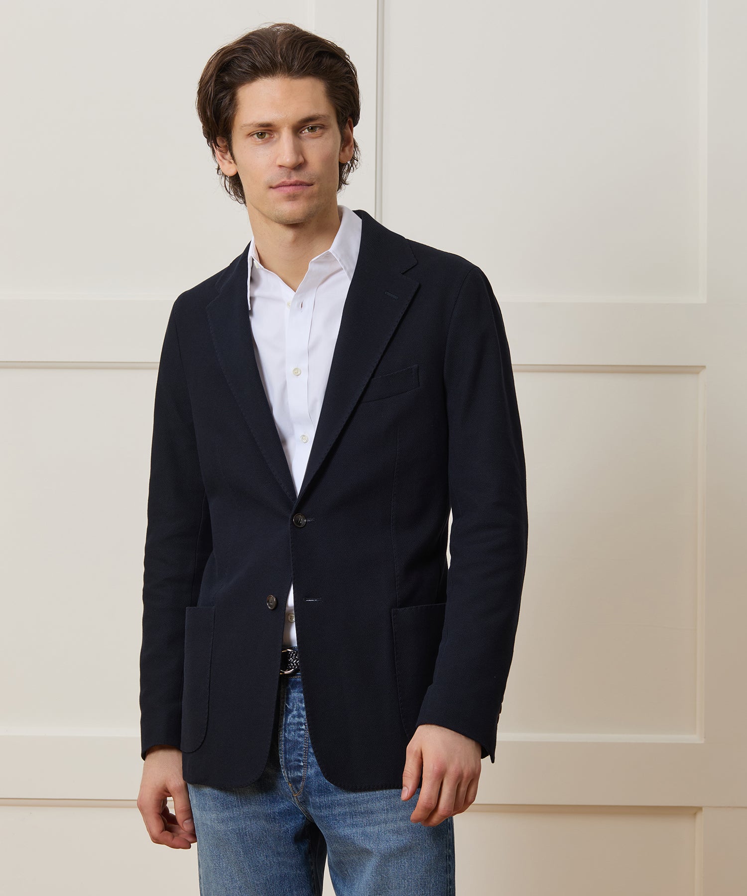 Navy Knit Sport Coat | Todd Snyder