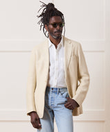 Italian Silk-Linen Herringbone Sport Coat