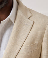 Italian Silk-Linen Herringbone Sport Coat
