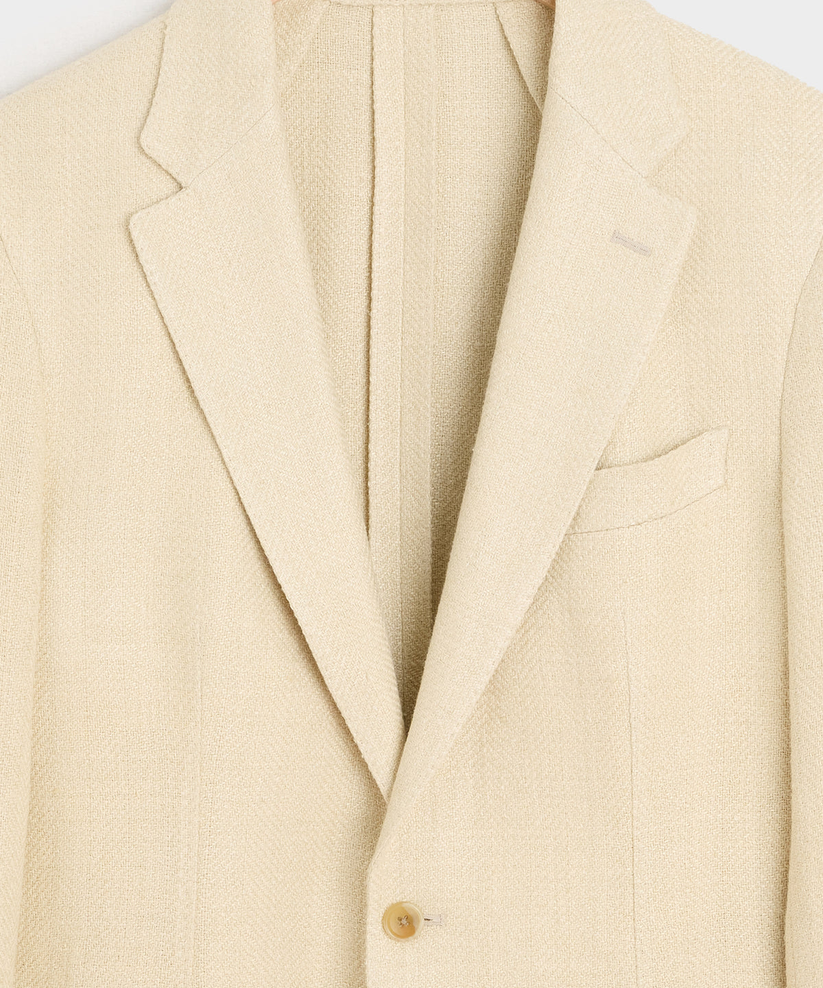 Italian Silk-Linen Herringbone Sport Coat