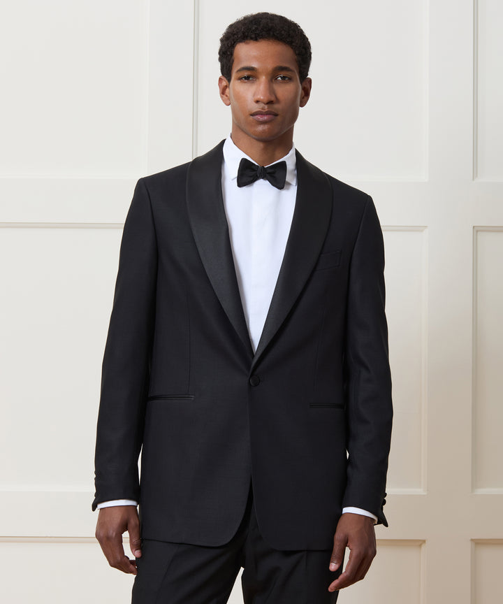 Slim Italian Wool Shawl Tuxedo