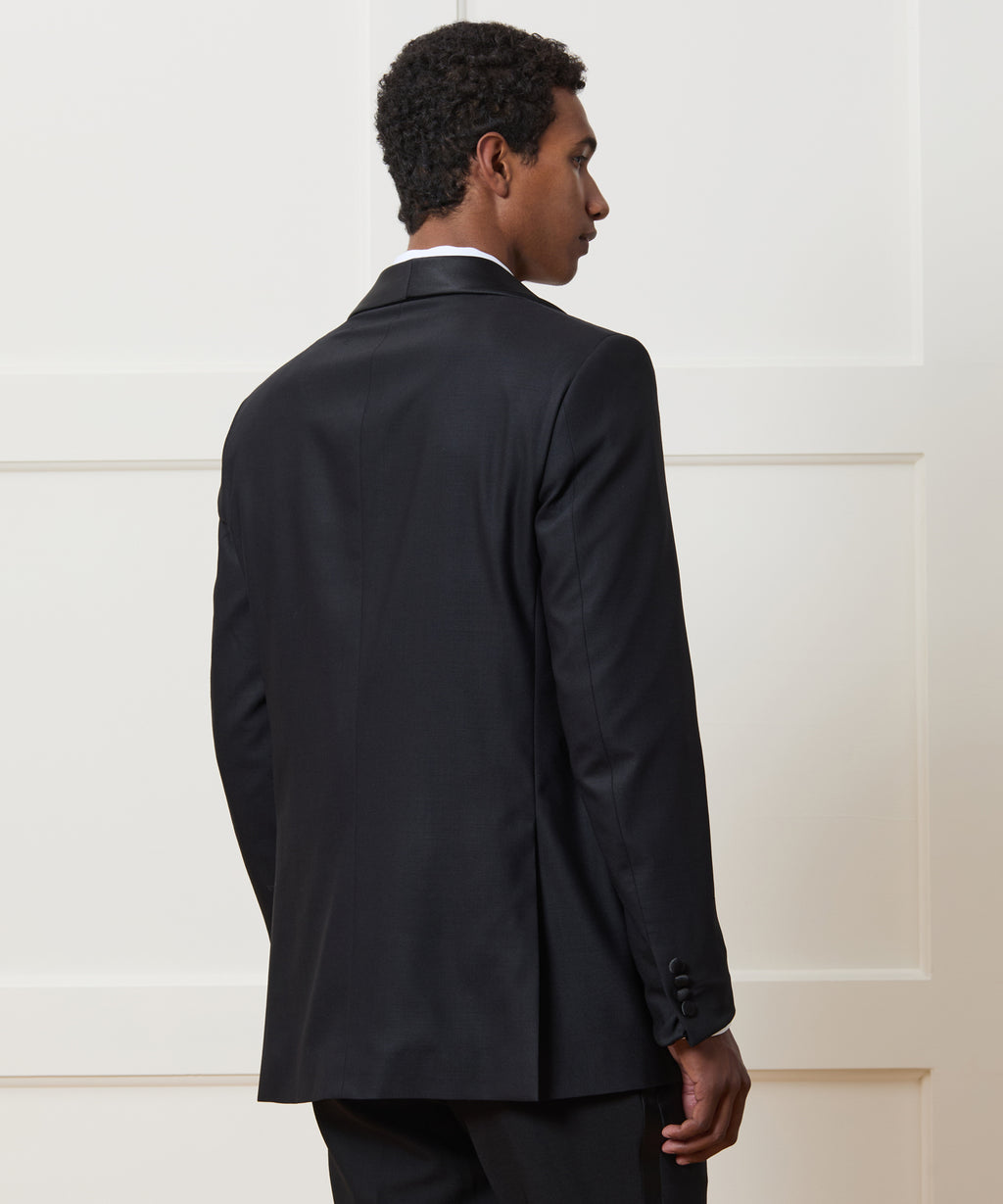 Italian Wool Shawl Tuxedo Jacket