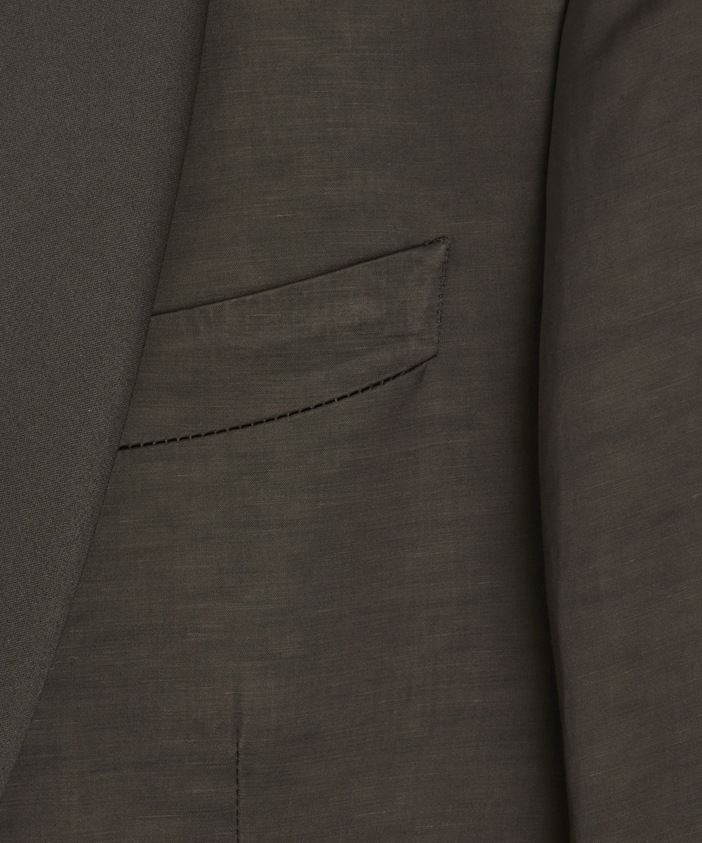 Italian Double-Breasted Shawl Tuxedo Jacket