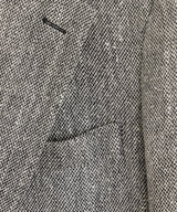 Italian Linen-Silk Madison Jacket in Grey