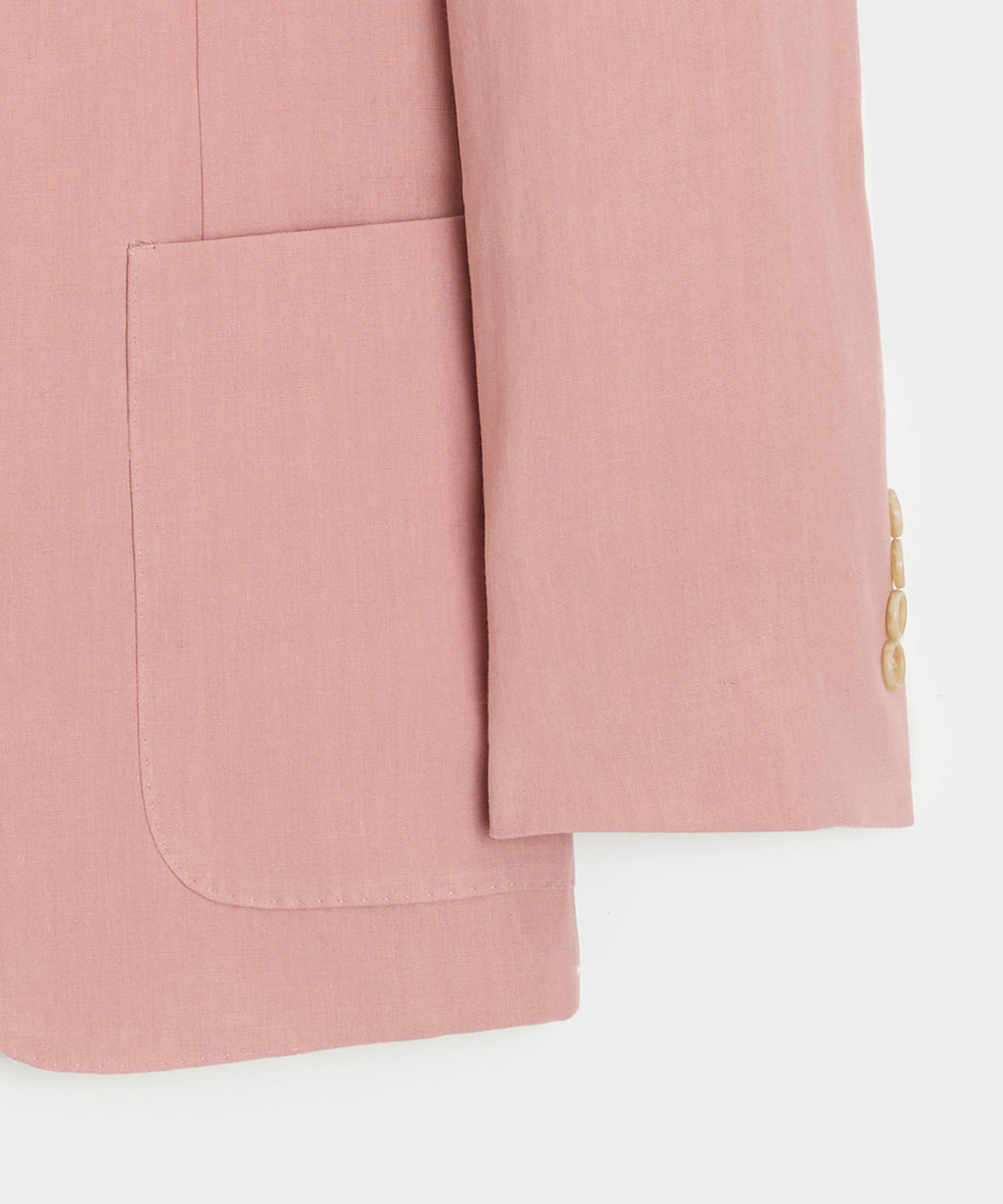 Italian Sueded Linen Madison Jacket