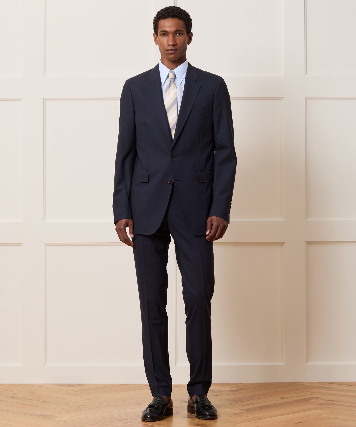 Italian Tropical Wool Sutton Jacket in Navy – Todd Snyder