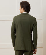 Italian Cotton Sutton Jacket in Olive