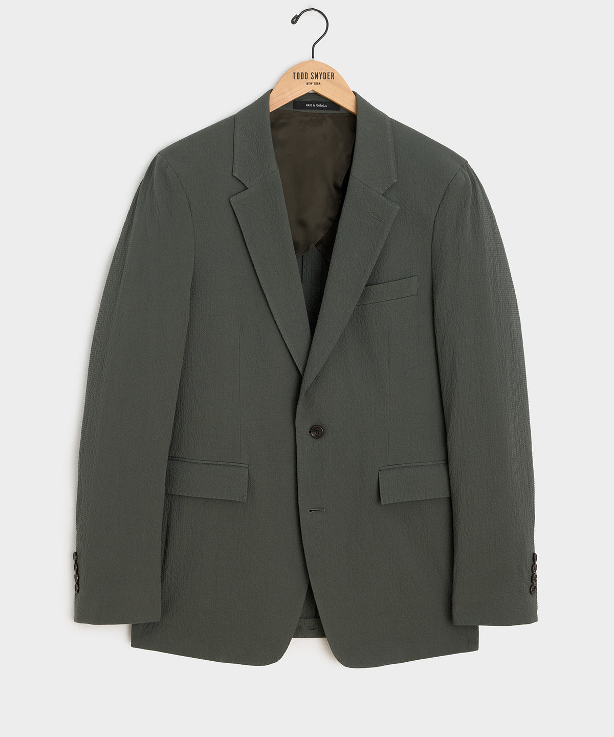 Italian Seersucker Sutton Jacket