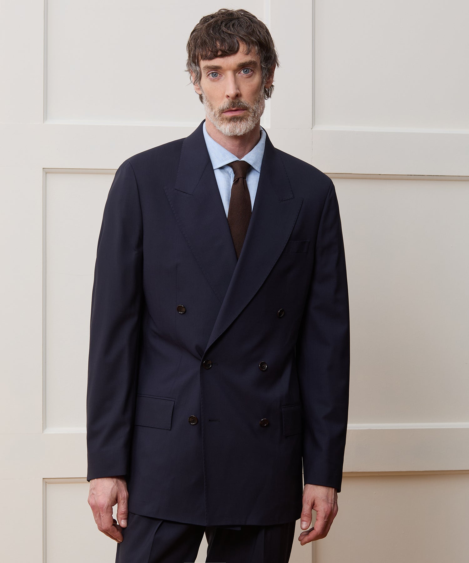 最高級Cinquantuno イタリア製 テーラードジャケット ウール 48 L Italian Tropical Wool Wythe Jacket in Navy – Todd Snyder