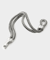 John Hardy Sterling Silver Double Row Bracelet with Hook Clasp