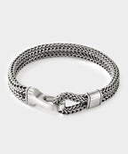 John Hardy Sterling Silver Double Row Bracelet