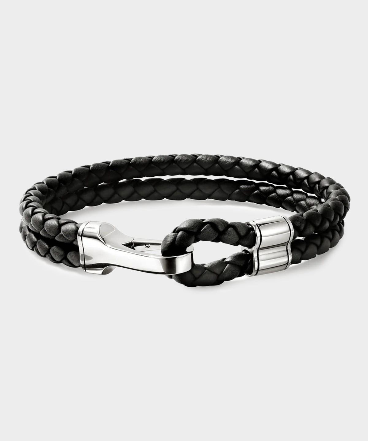 John Hardy Leather Double Row Bracelet