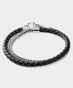 John Hardy Sterling Silver Double Wrap Icon Bracelet