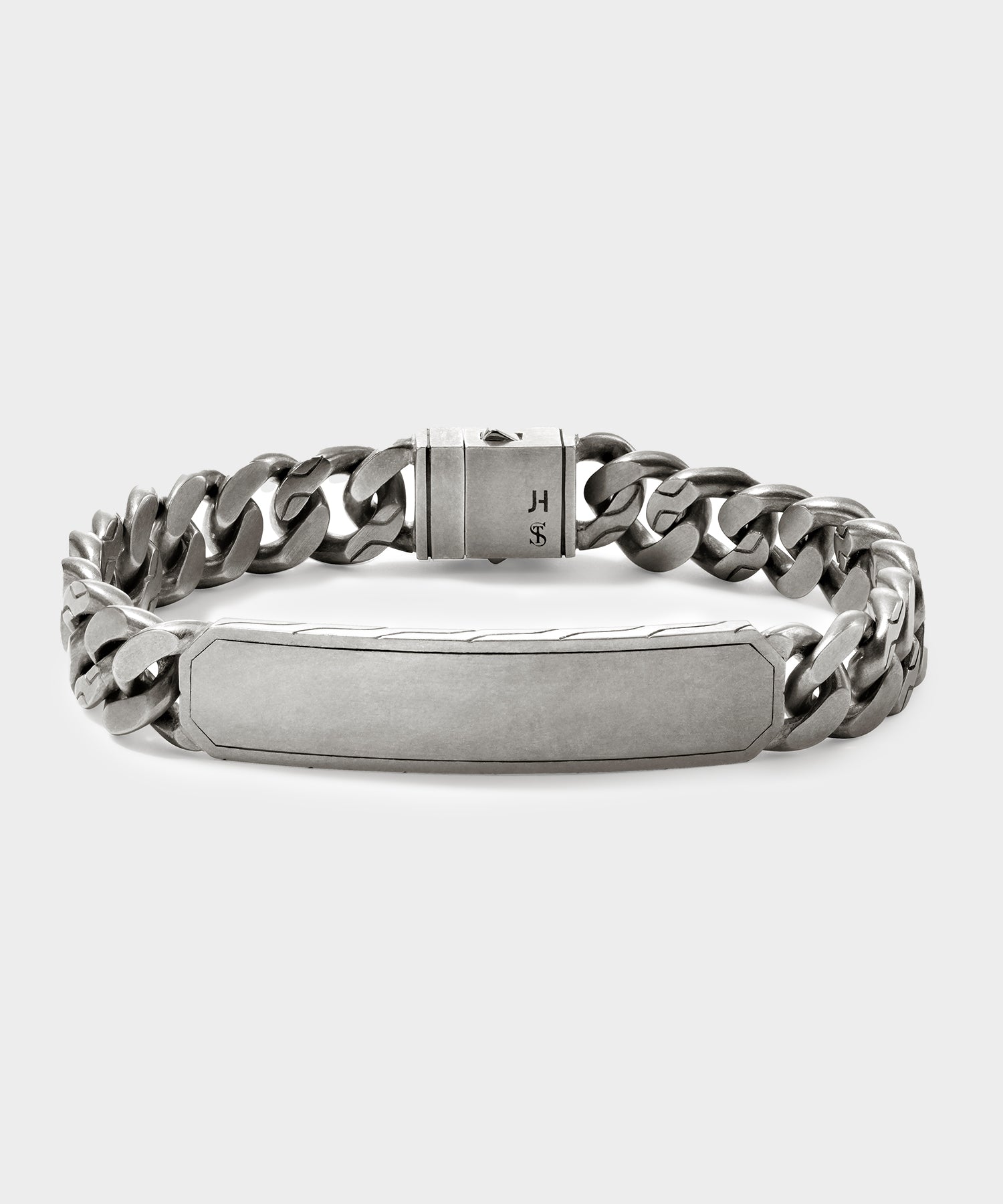 wayward 【 H TYPE】SILVER925 BRACELET Todd Snyder x John Hardy Silver Curb Link Station Bracelet