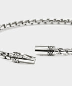 John Hardy Sterling Silver Box Chain Bracelet