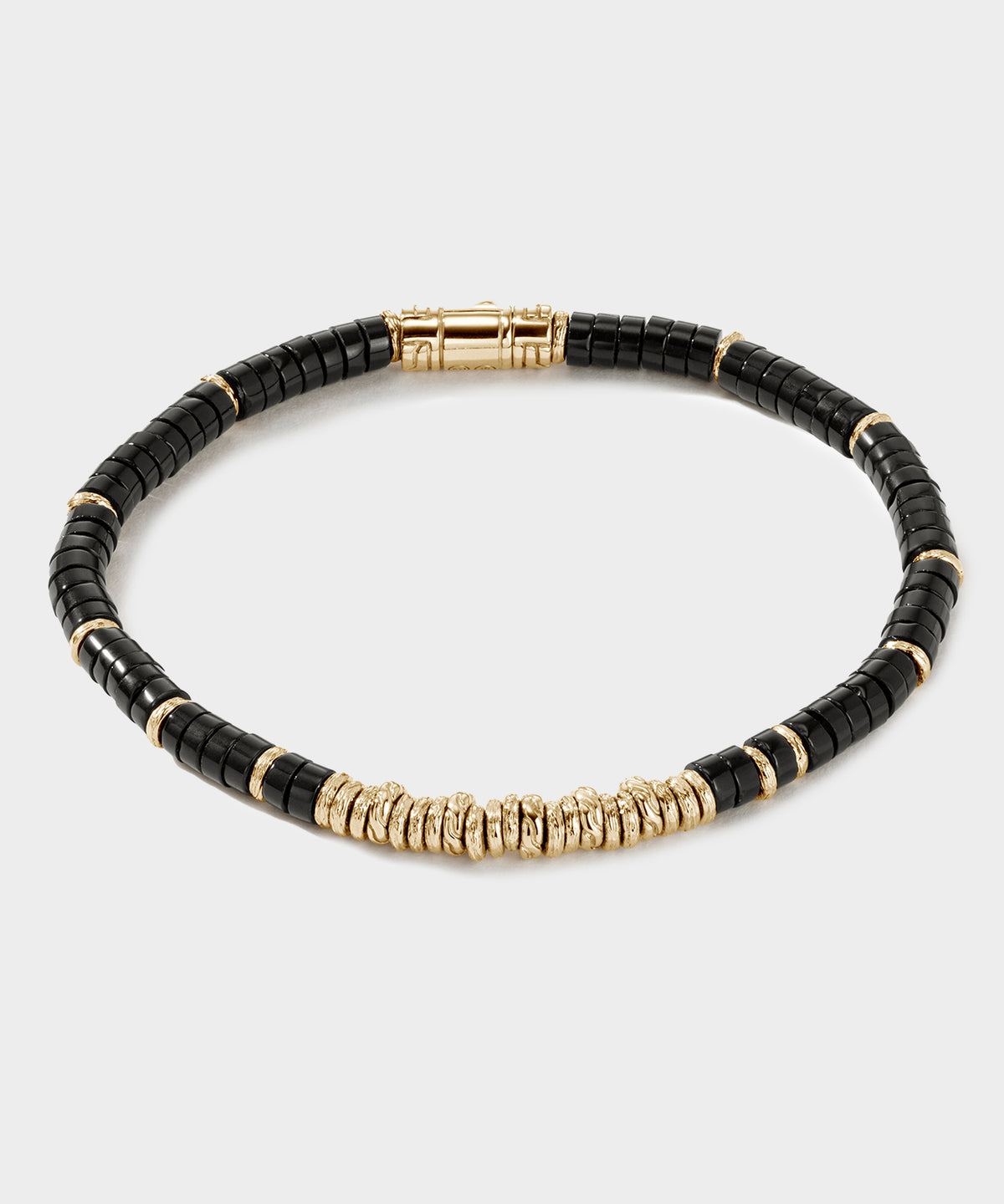 John Hardy 14k Gold Heishi Bracelet