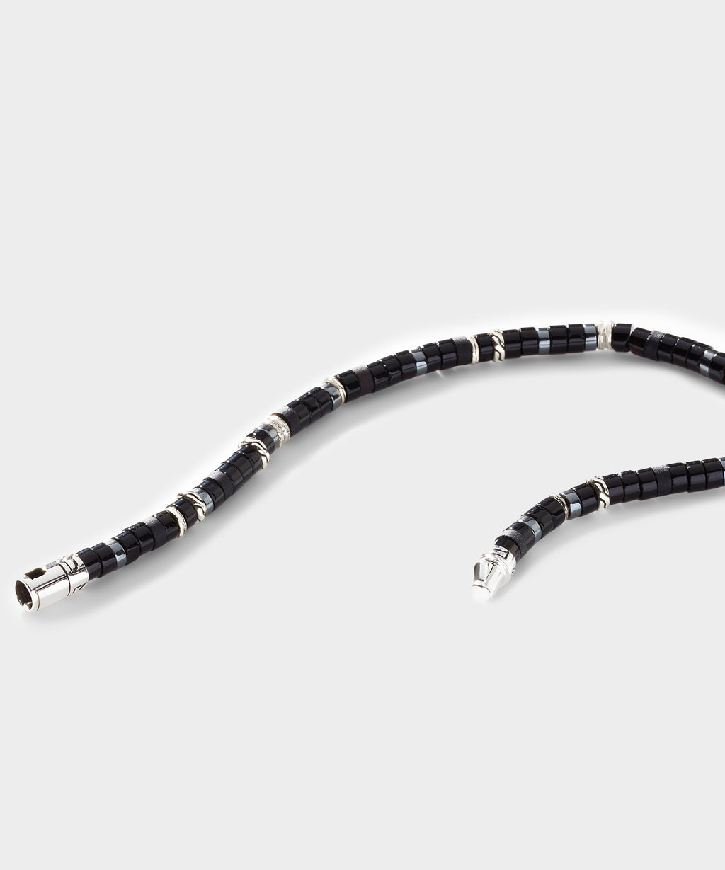 John Hardy Sterling Silver Heishi Bracelet