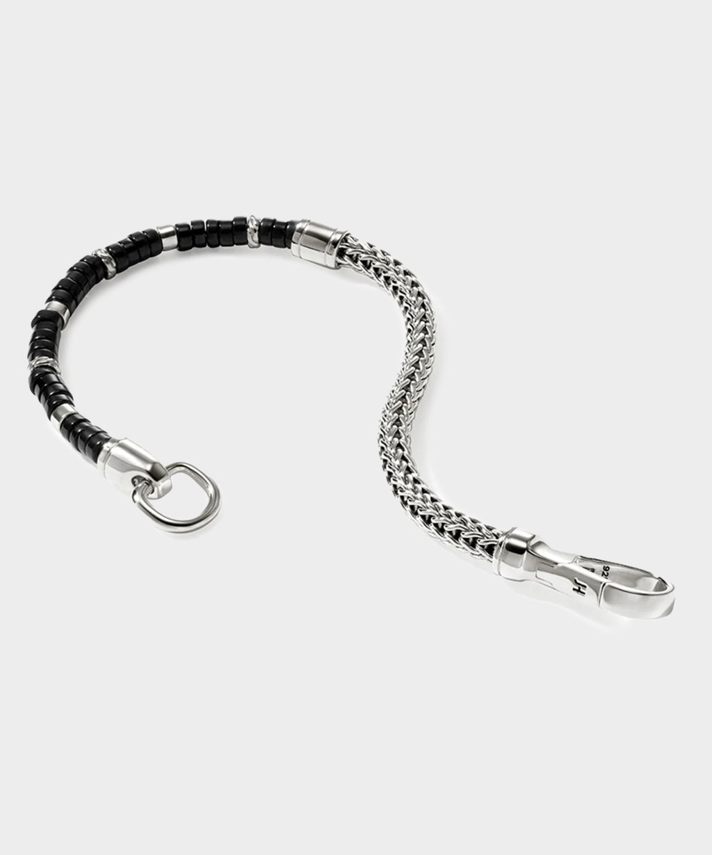 John Hardy Sterling Silver Heishi Chain Bracelet