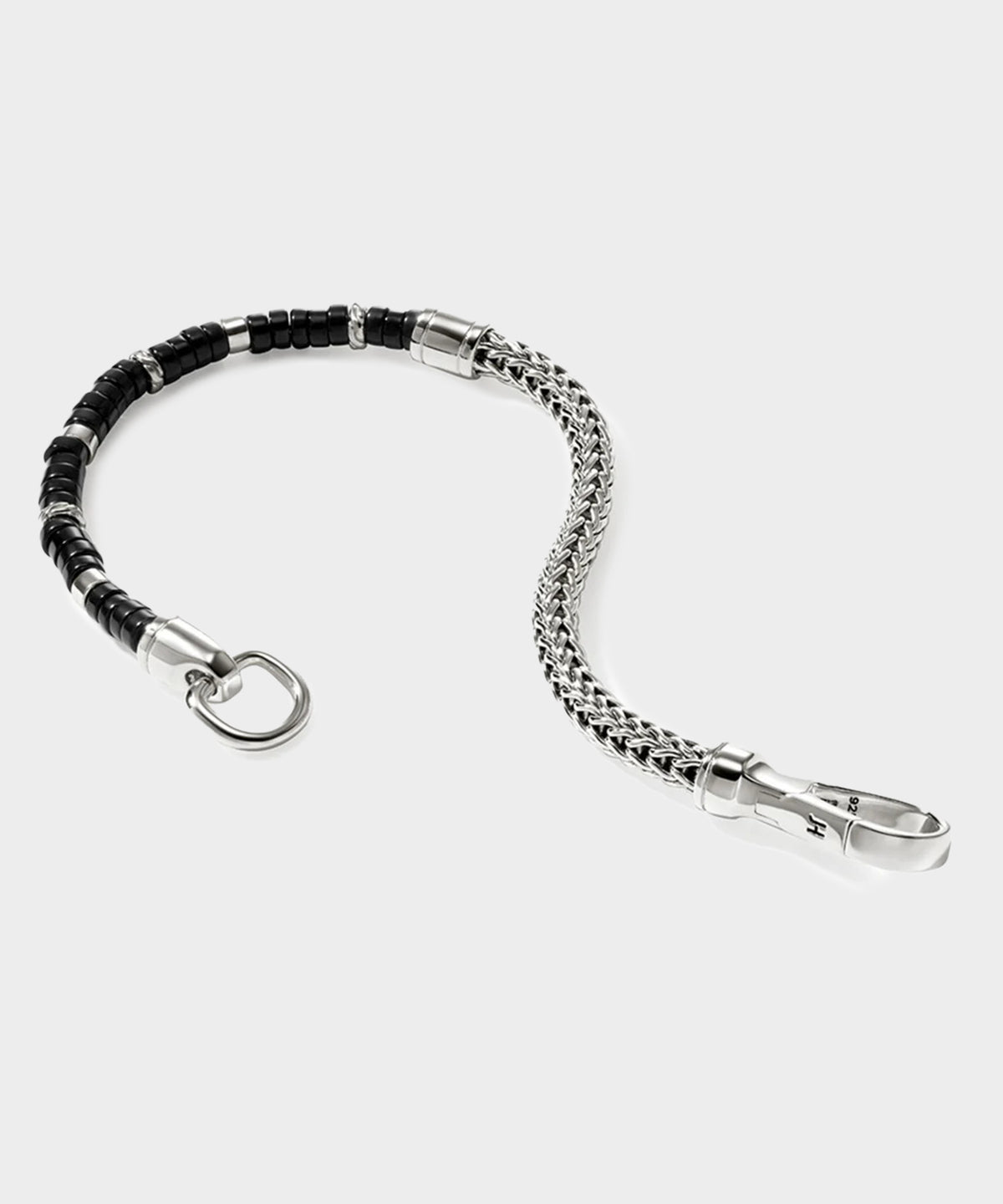 John Hardy Sterling Silver Heishi Chain Bracelet