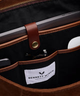 Bennett Winch Suede Tote Bag