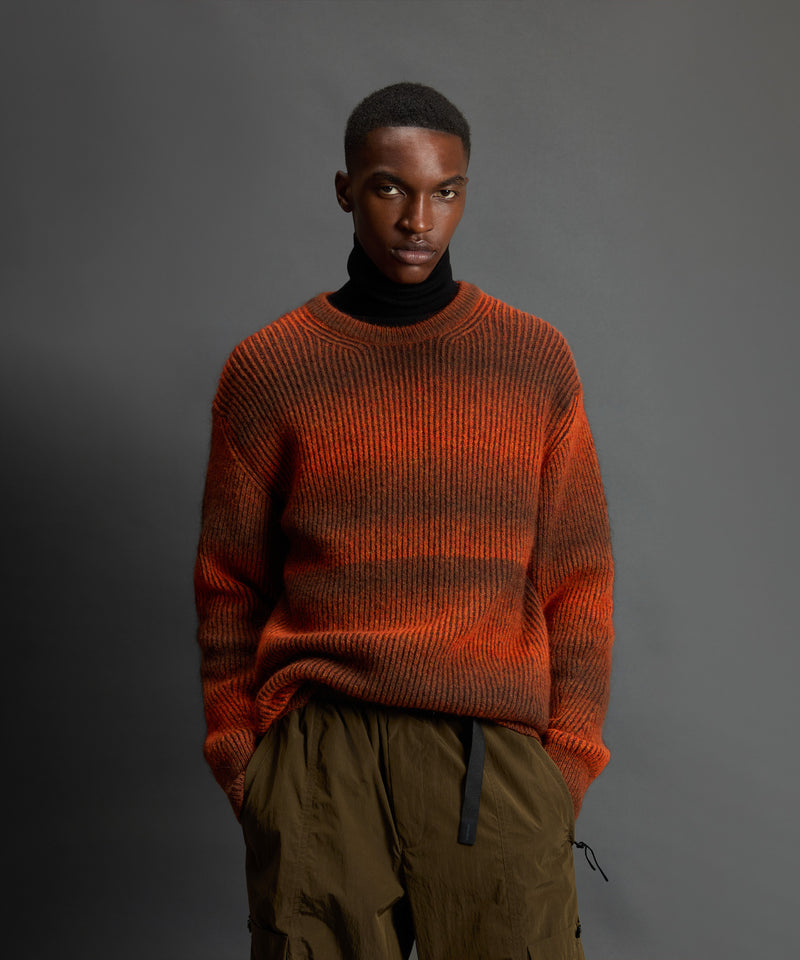 Todd Snyder x Woolrich Spacedyed Wool-Cashmere Crewneck Sweater