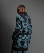 Todd Snyder x Woolrich Belted Wool-Alpaca Cardigan