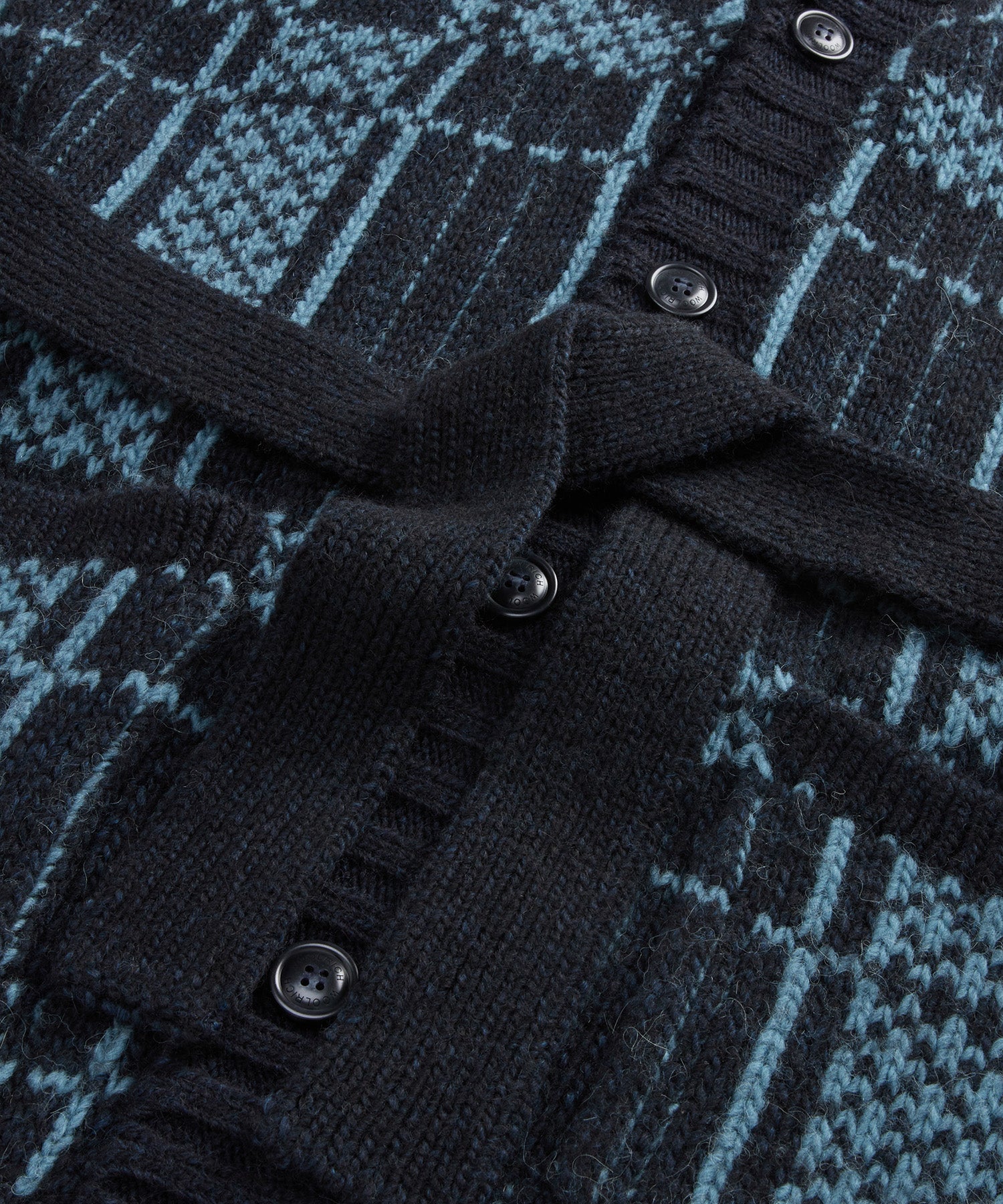 Belted Wool-Alpaca Cardigan in Stormy Sea – Todd Snyder