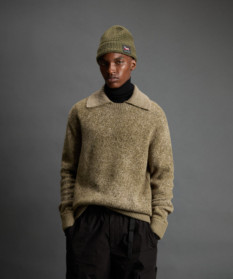 Todd Snyder x Woolrich Ram Collared Crewneck Sweater