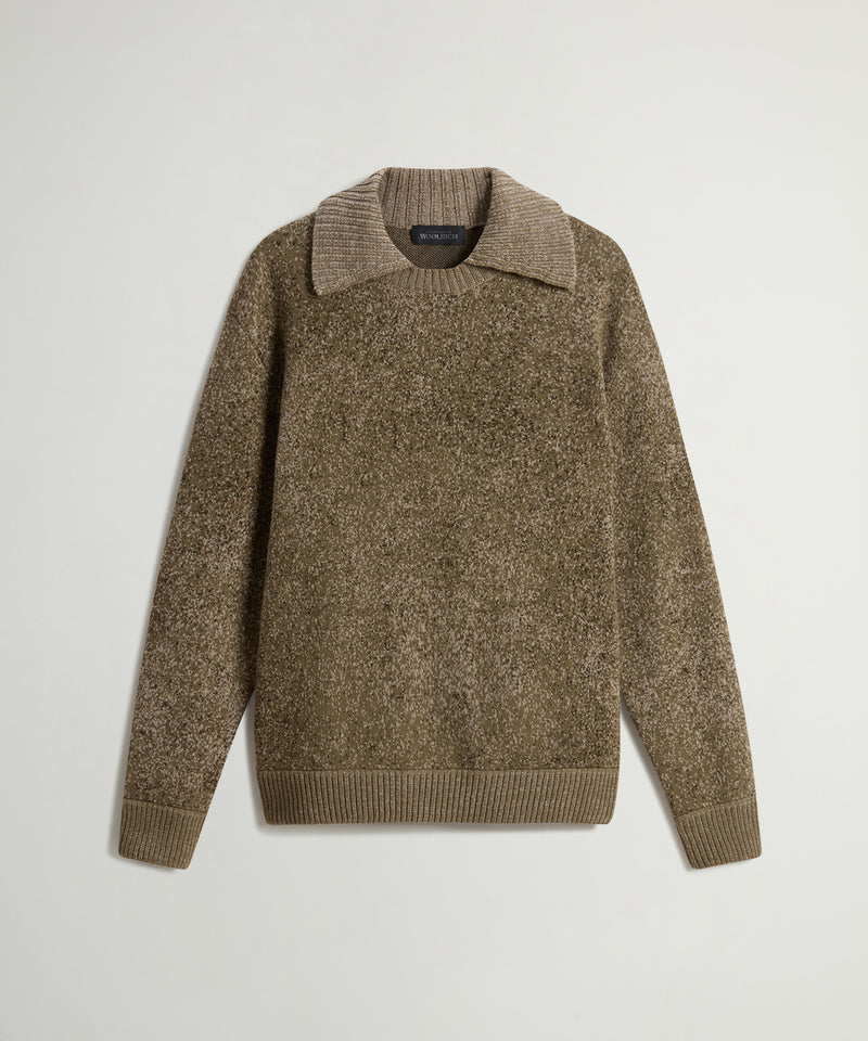 Todd Snyder x Woolrich Ram Collared Crewneck Sweater