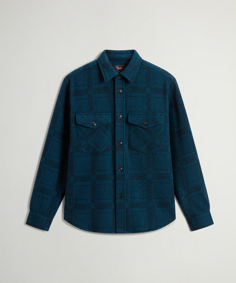 Todd Snyder x Woolrich Cashmere Plaid Overshirt