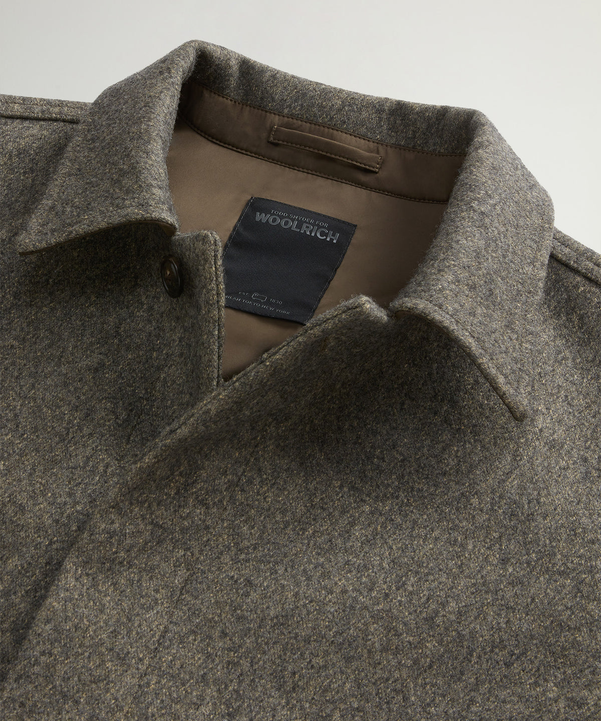 Todd Snyder x Woolrich Wool-Cotton Shirt Jacket