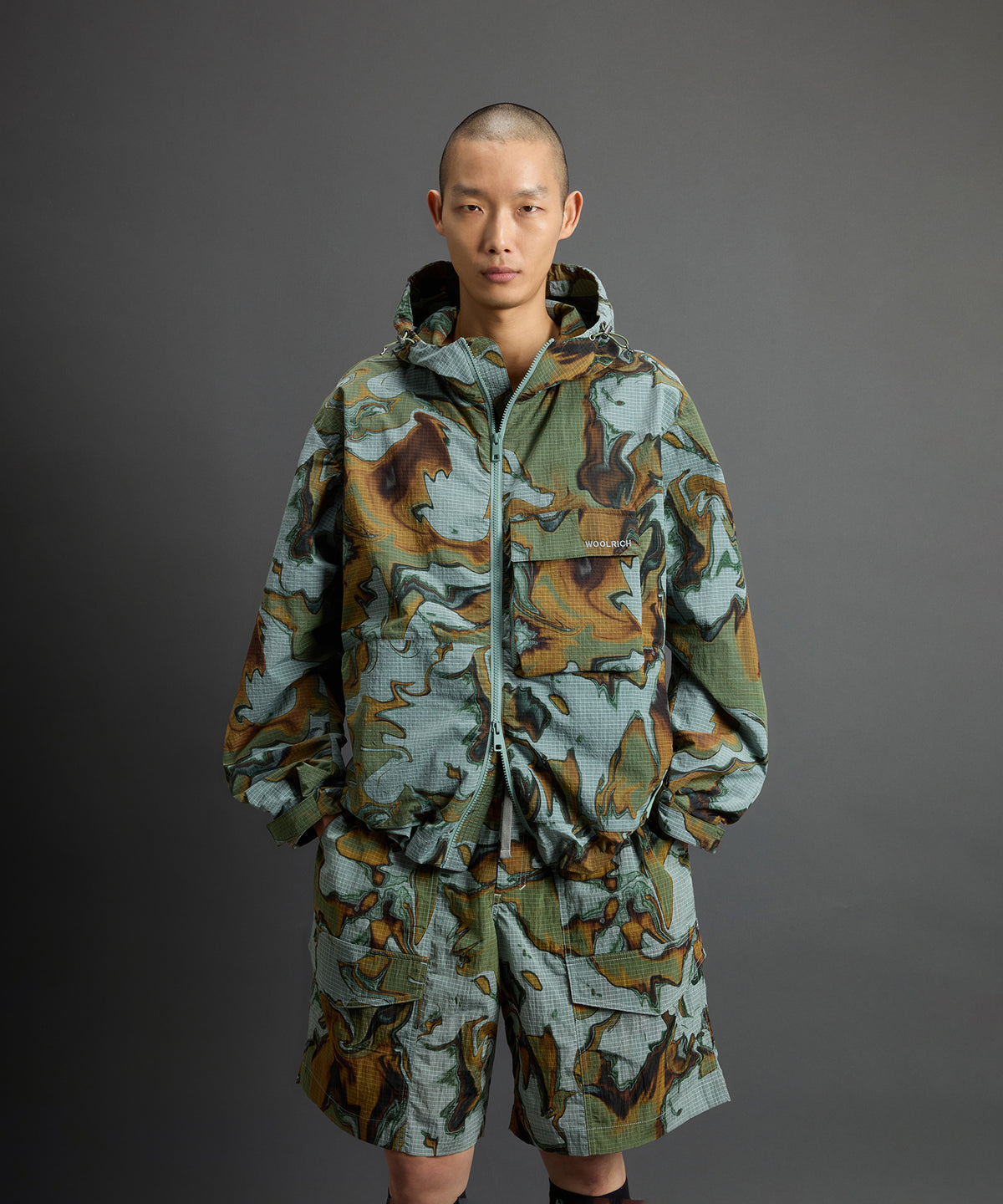 Todd Snyder x Woolrich Tie-Dye Jacket