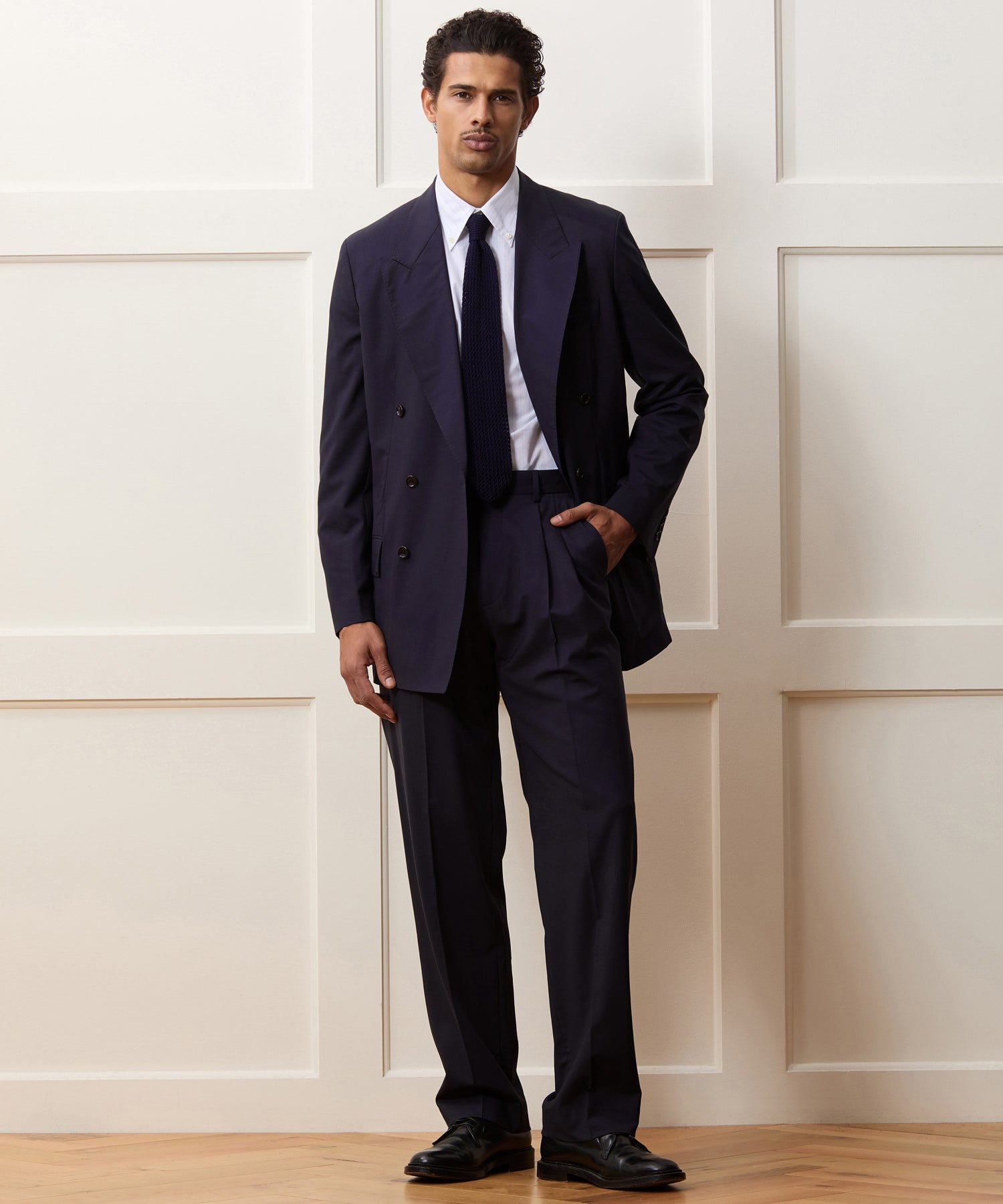 Italian Gabardine Wythe Trouser in Navy – Todd Snyder
