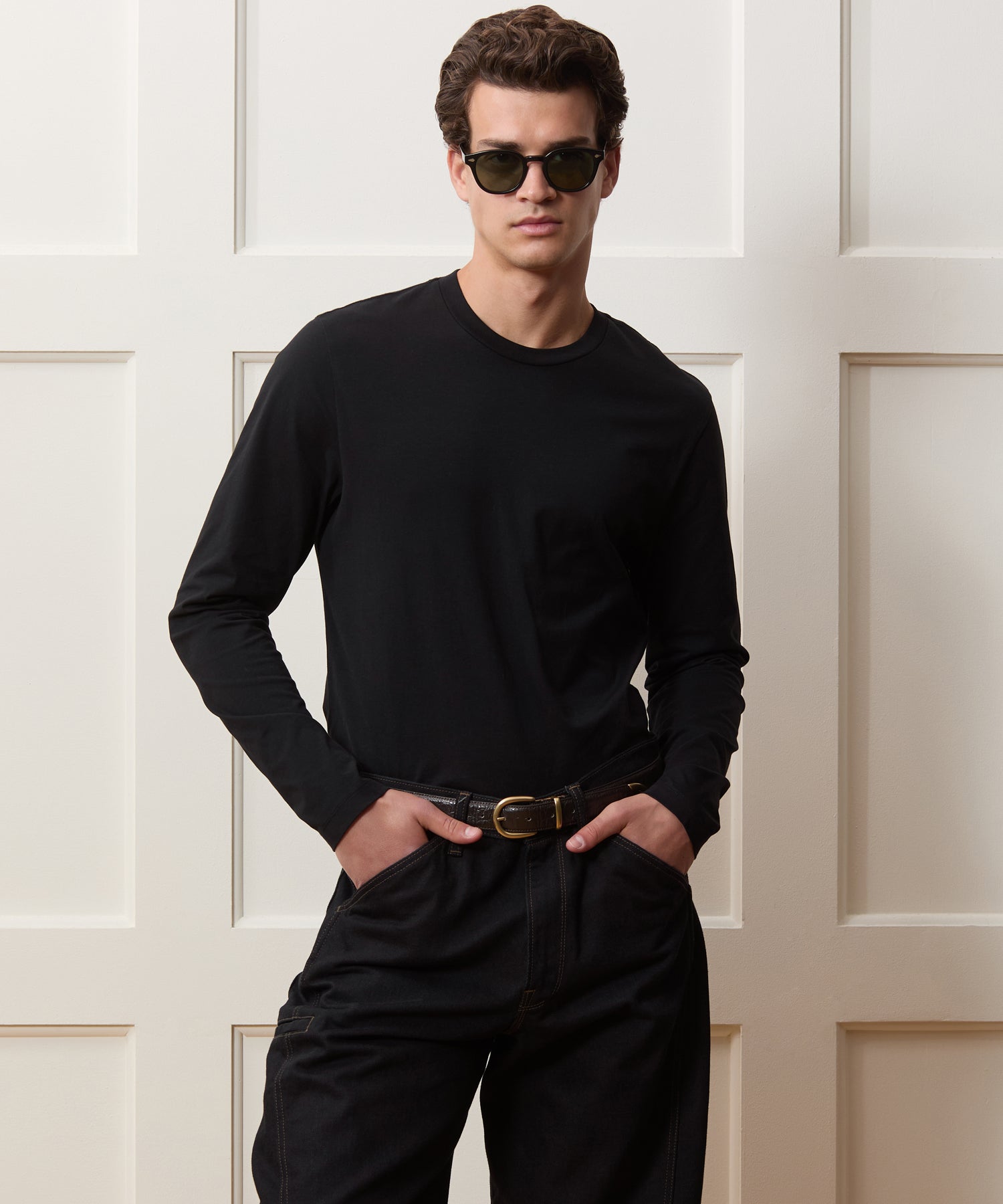 Premium Jersey Tee in Black – Todd Snyder