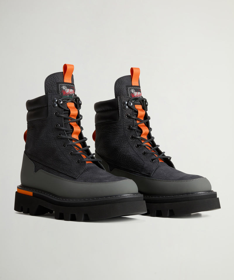 Todd Snyder x Woolrich Lace-Up Boot