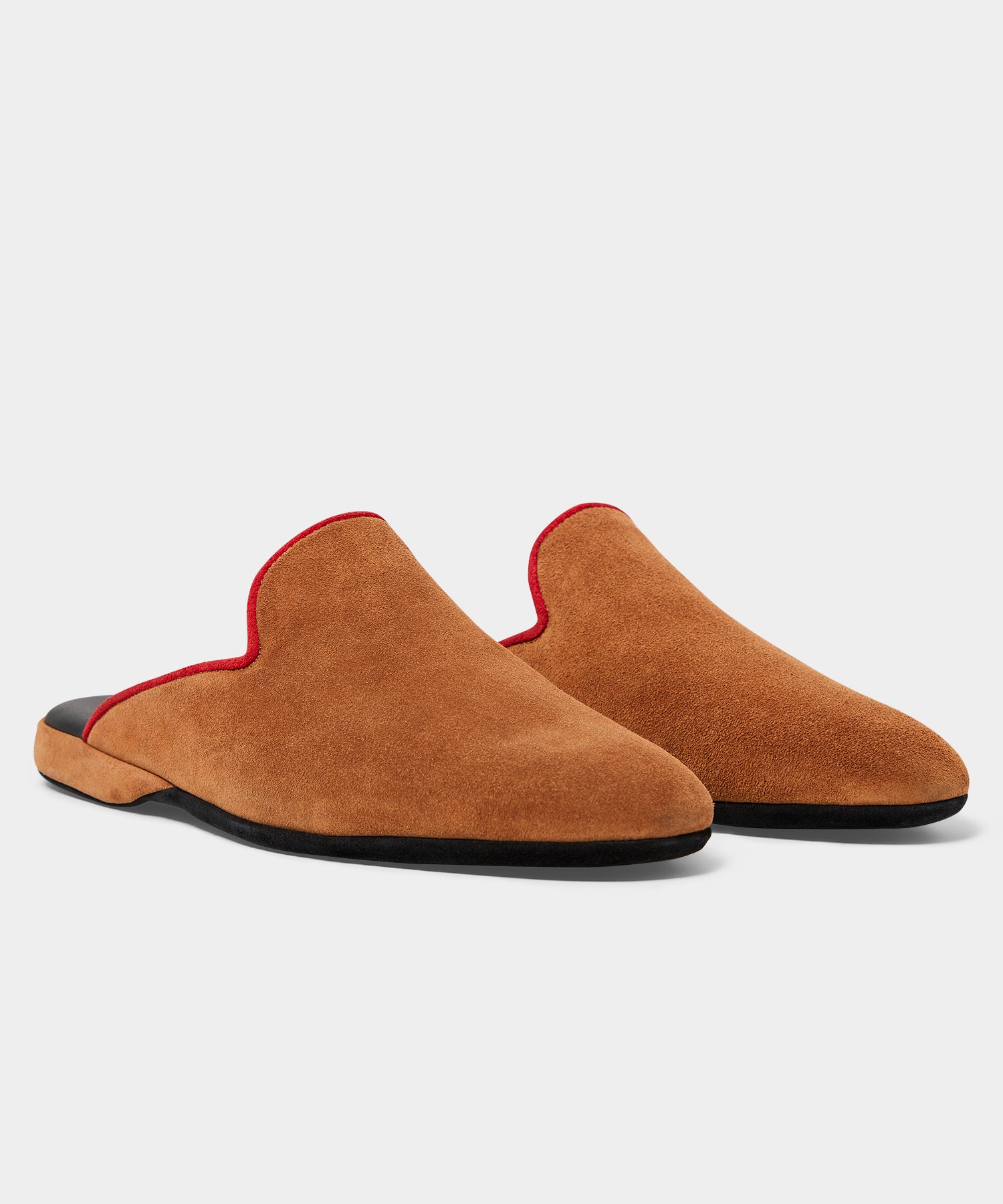 Rubinacci Suede House Slipper in Tobacco – Todd Snyder