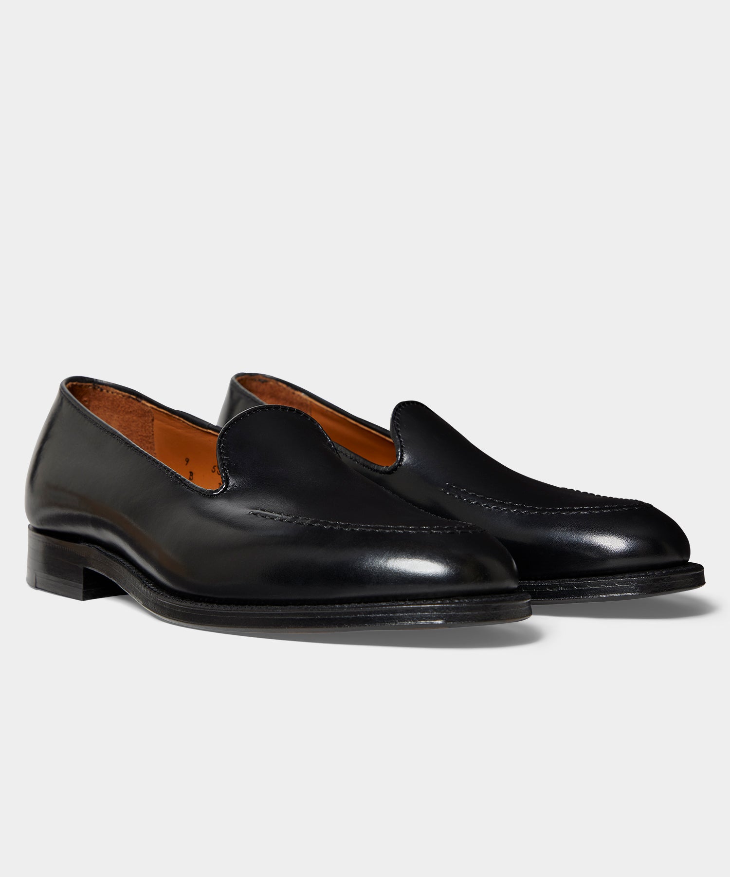 Alden54312 黒　カーフレザー サイズ6.5D（約24.5センチ） Todd Snyder X Alden Venetian Leather Loafer