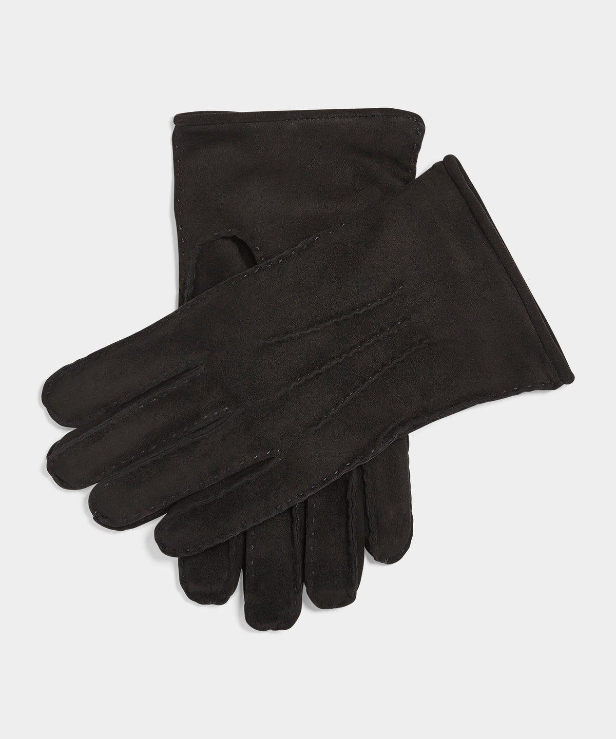 Suede Cashmere-Lined Glove